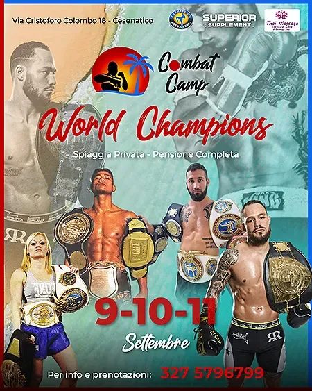 Evento World Champions Camp • Combat Camp Cesenatico
