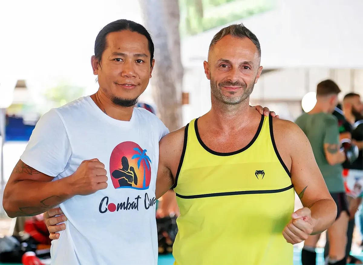 Campione Ittiphol con Massimo Galleria • Combat Camp Cesenatico